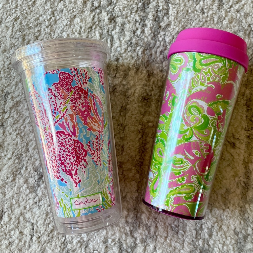 Lilly Pulitzer Tumbler and Coffee Mug